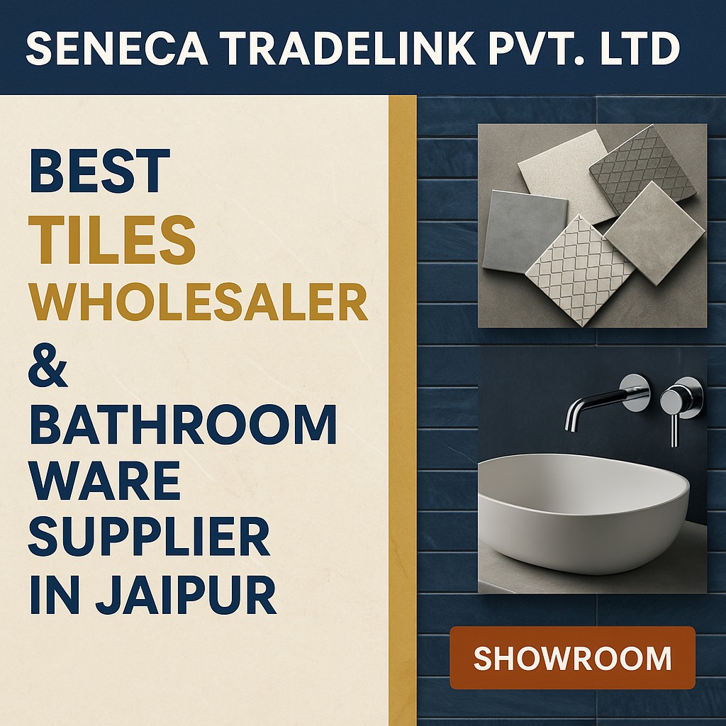 Modern home interior with beautiful tiles